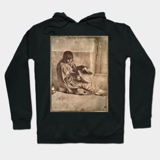 Native Potter Woman, Santa Clara, New Mexico 1905 Edward S Curtis Hoodie